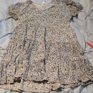 Floral Short Sleeve Dress